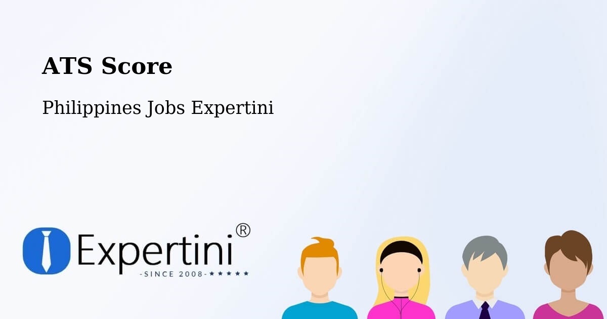 Resume ATS Score & Job Description Match Tool – Polloc - Philippines Jobs Expertini