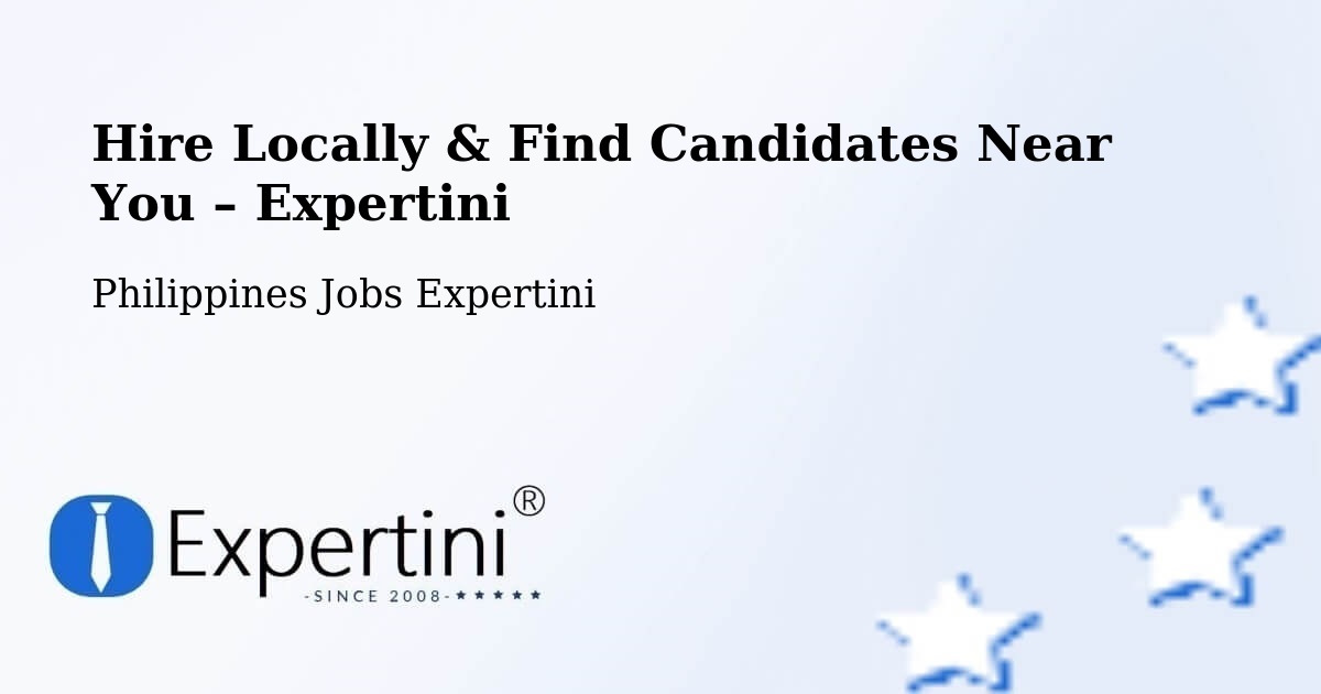 Hire Locally in Polloc – Find Qualified Candidates Near You - Polloc, Philippines Jobs Expertini