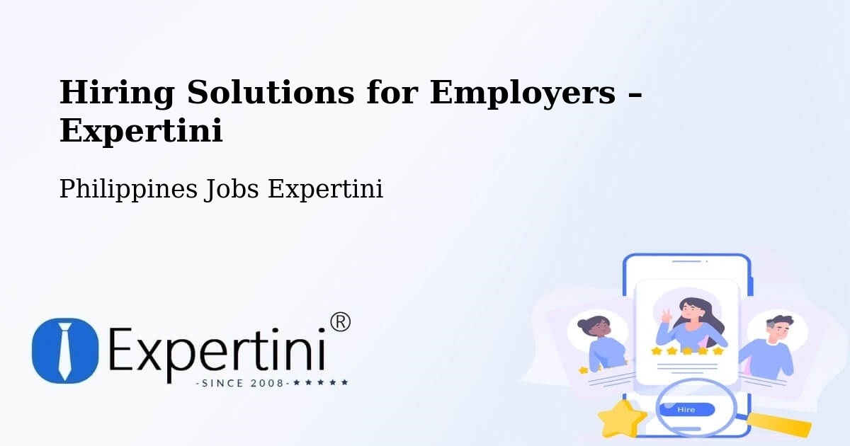Hiring Solutions for Employers in Polloc - Polloc, Philippines Jobs Expertini
