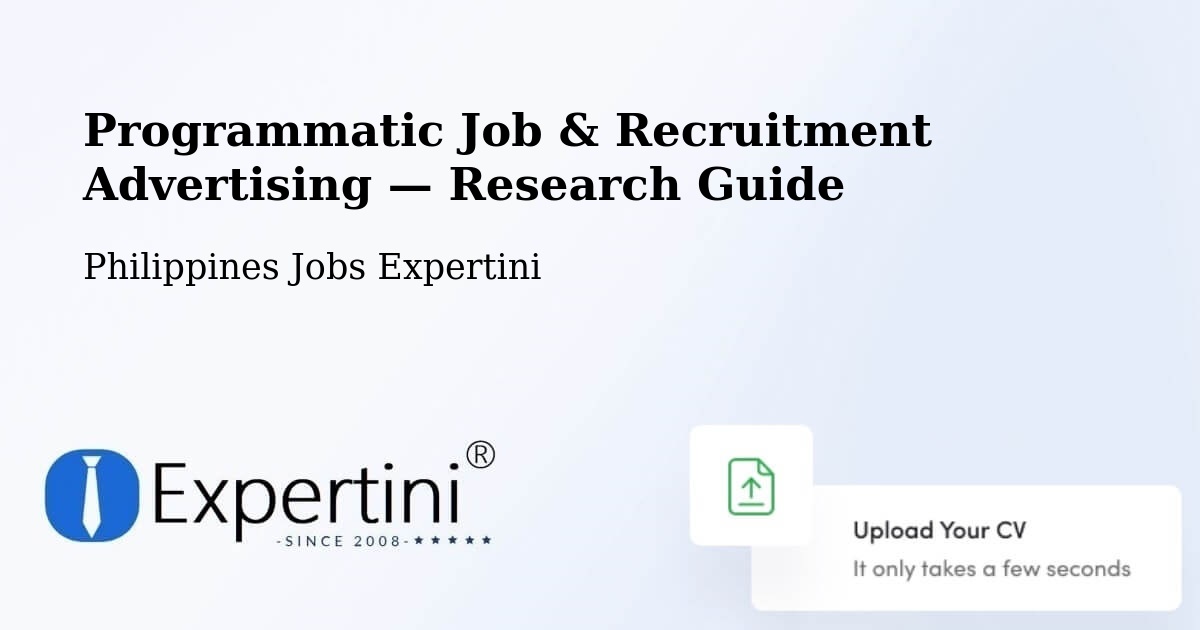 Programmatic Job & Recruitment Advertising — Research Guide – Polloc