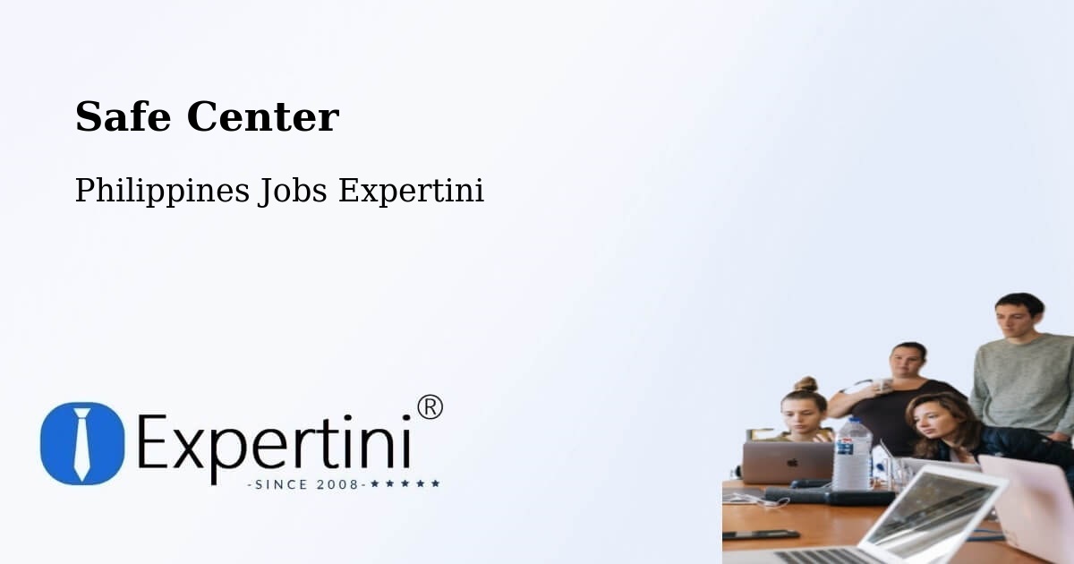 Safety Center – Polloc - Philippines Jobs Expertini